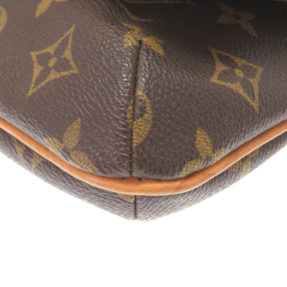 corner Louis Vuitton Monogram Musette Tango Shoulder Bag