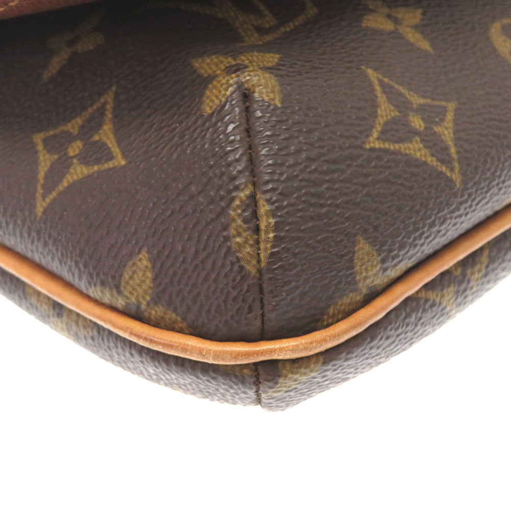corner Louis Vuitton Monogram Musette Tango Shoulder Bag