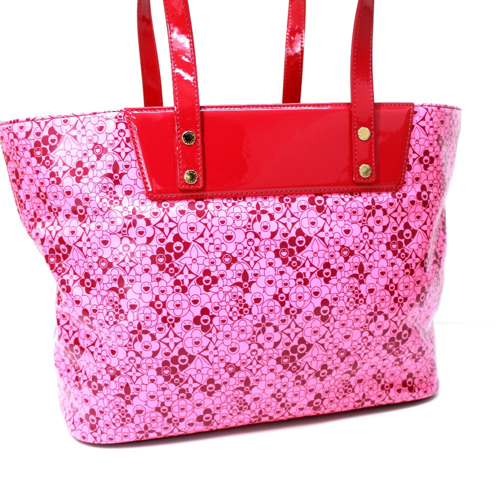 back Louis Vuitton Cosmic Blossom PM Tote Rose