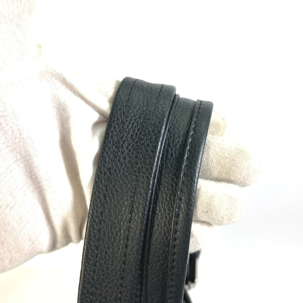 handles Christian Dior X KAWS Nylon and Calfskin Logo Bee Tote Black