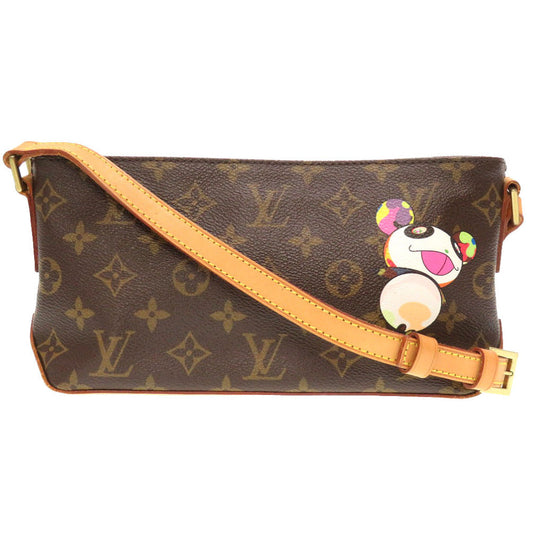 Louis Vuitton Brown Canvas Monogram Panda Trotteur Crossbody