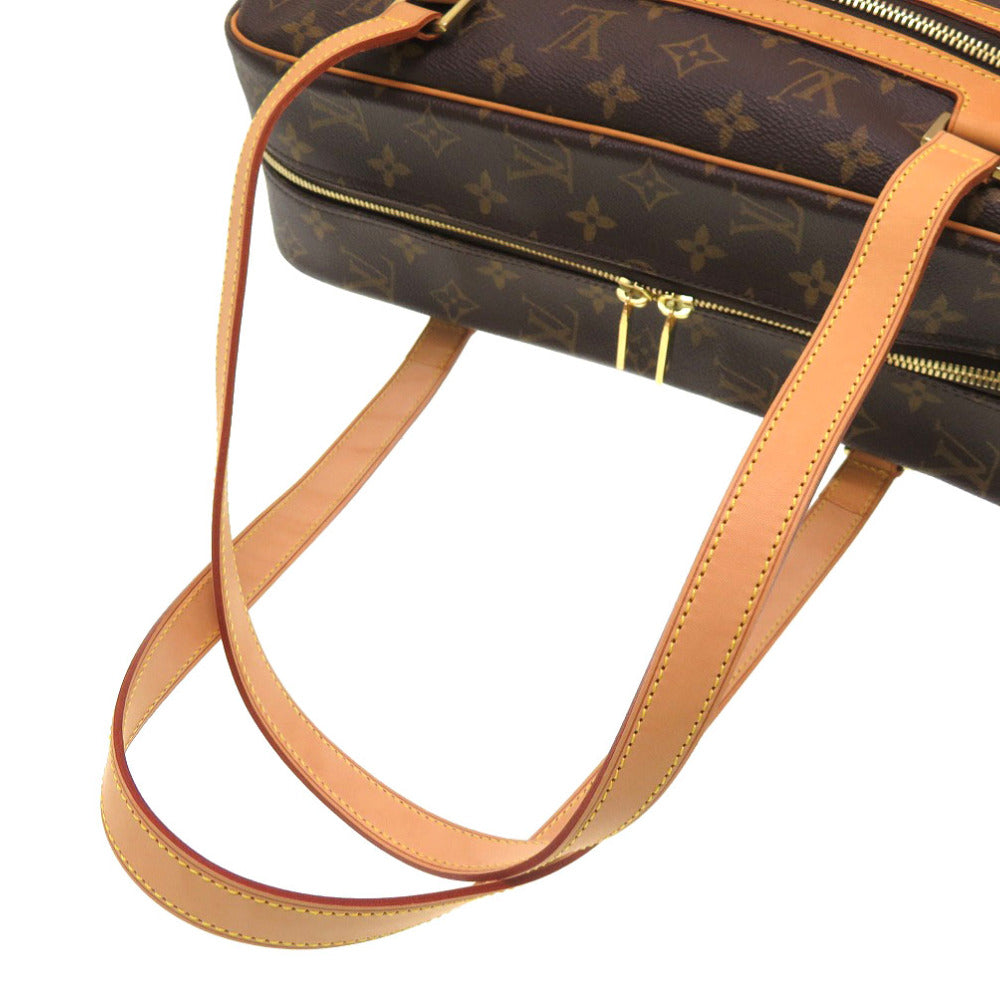handles Louis Vuitton brown canvas Monogram Cite GM
