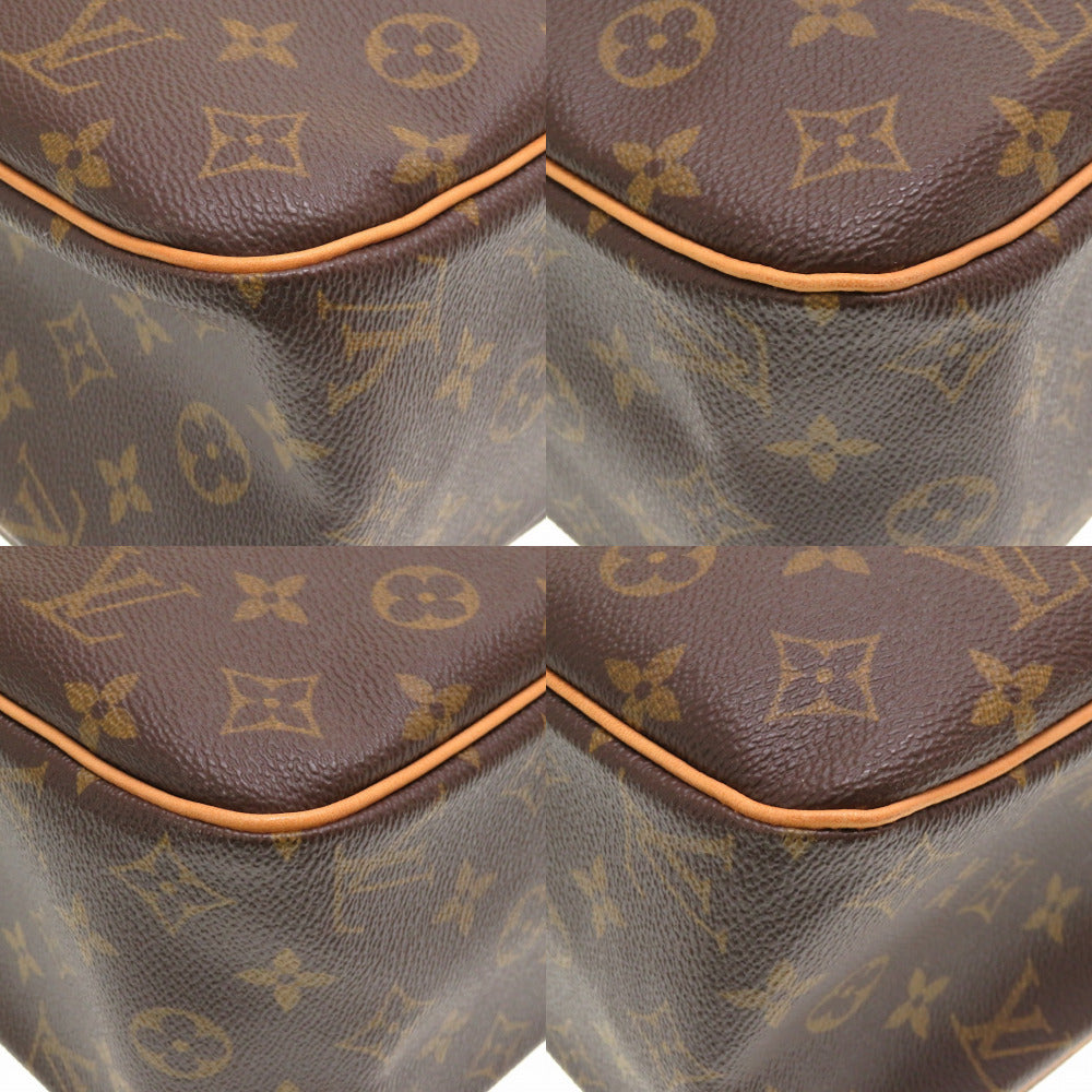 corners Louis Vuitton brown canvas Monogram Cite GM
