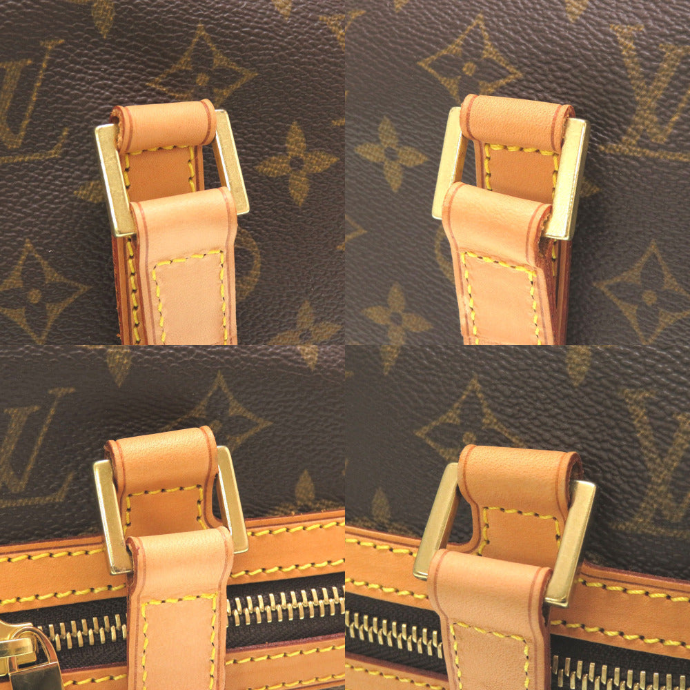 strap hardware Louis Vuitton brown canvas Monogram Cite GM