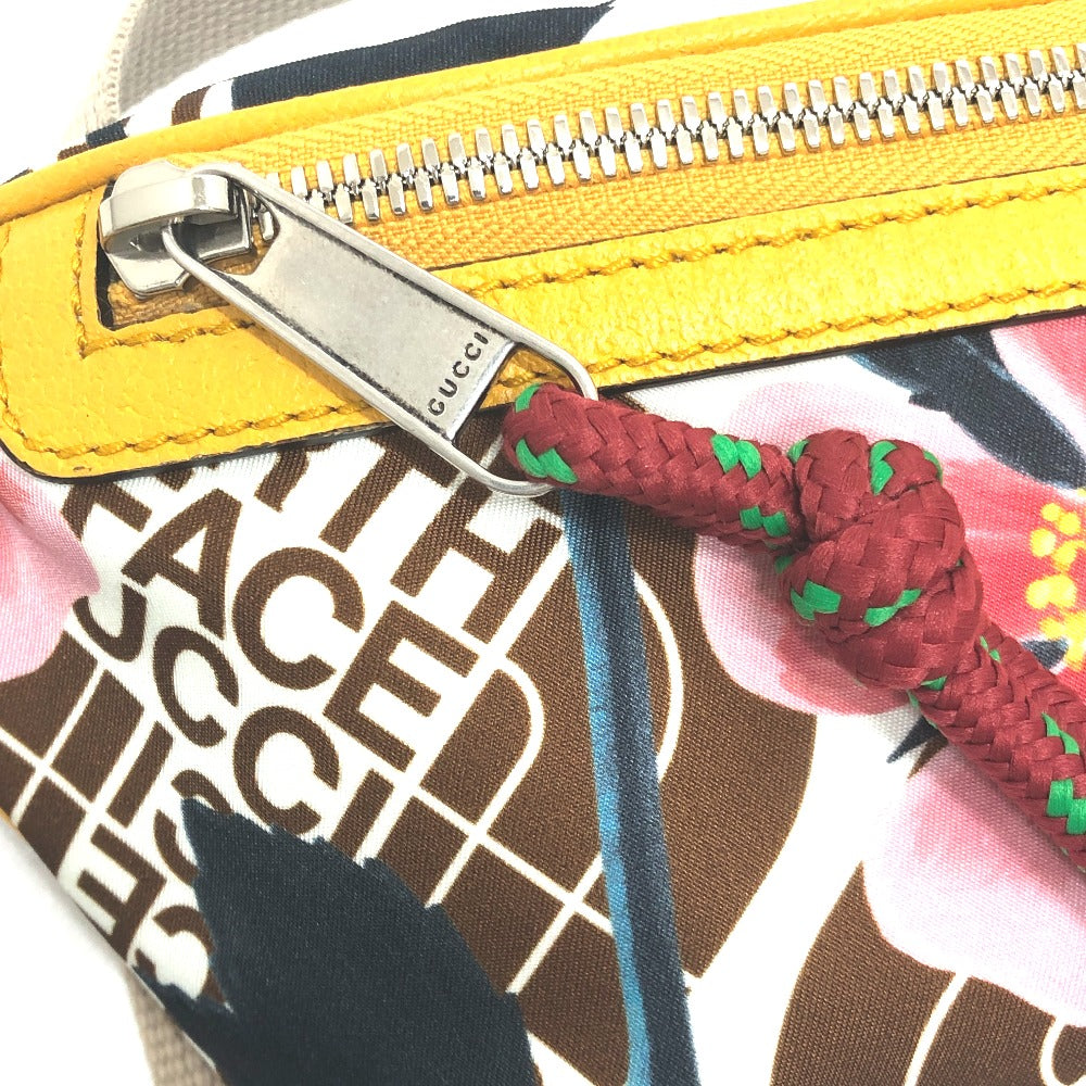zipper pull Gucci North Face Nylon Floral Belt Bag