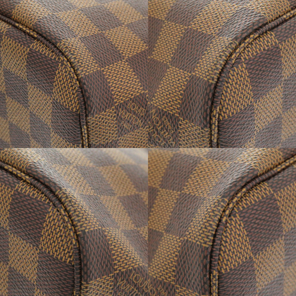 Close-up of a brown and beige checkered pattern fabric.