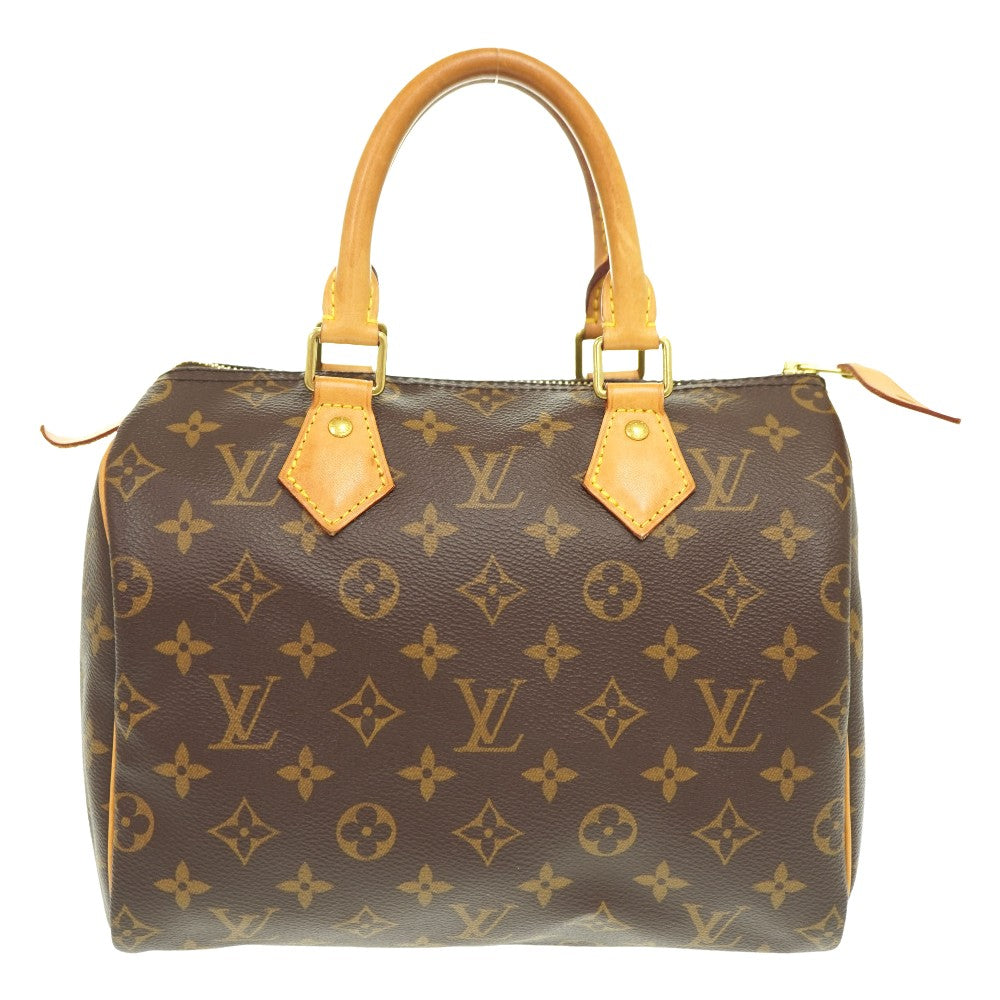 Louis Vuitton Monogram brown Canvas Speedy 25