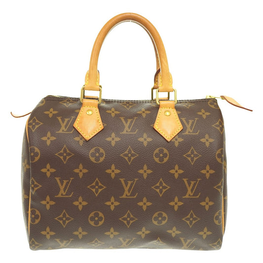 Louis Vuitton Monogram brown Canvas Speedy 25