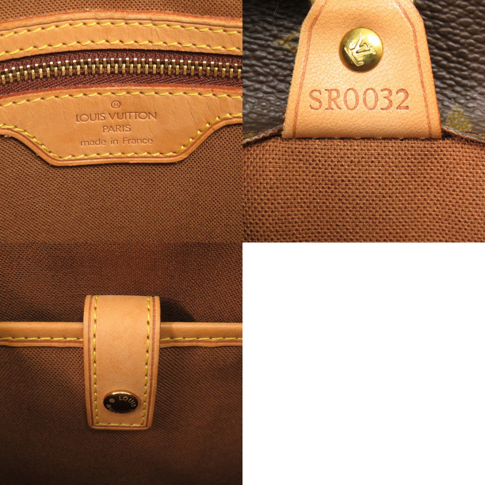 stamp date code  Louis Vuitton Brown Canvas Coated Monogram Vavin GM