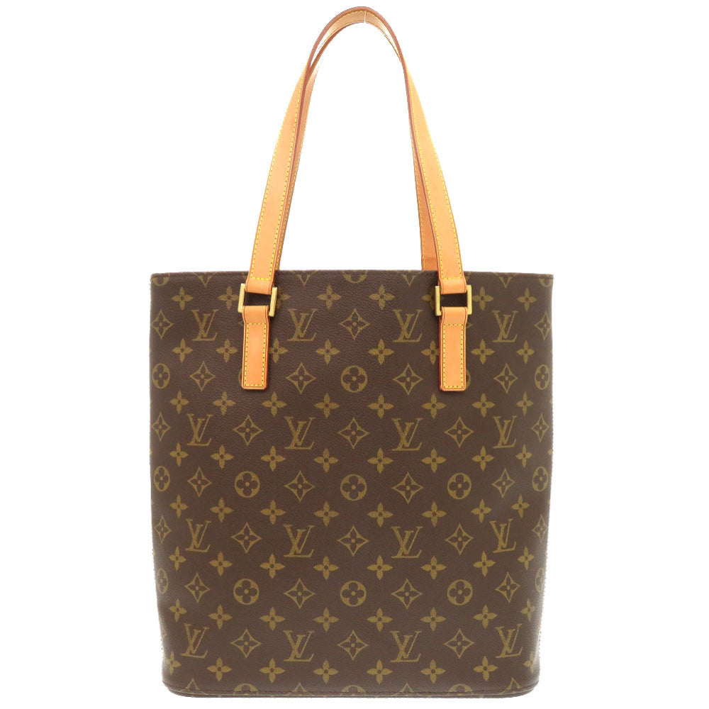 back  Louis Vuitton Brown Canvas Coated Monogram Vavin GM