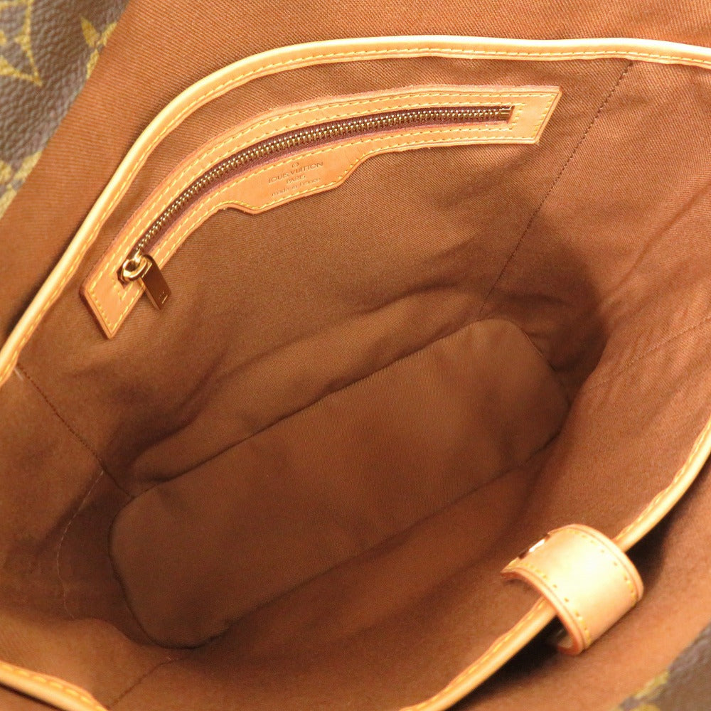 interior  Louis Vuitton Brown Canvas Coated Monogram Vavin GM