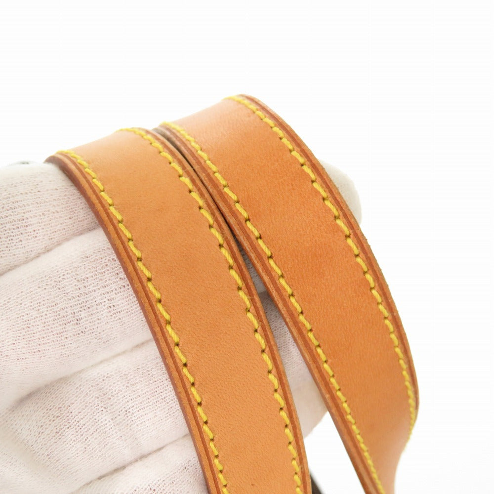 close up handles  Louis Vuitton Brown Canvas Coated Monogram Vavin GM