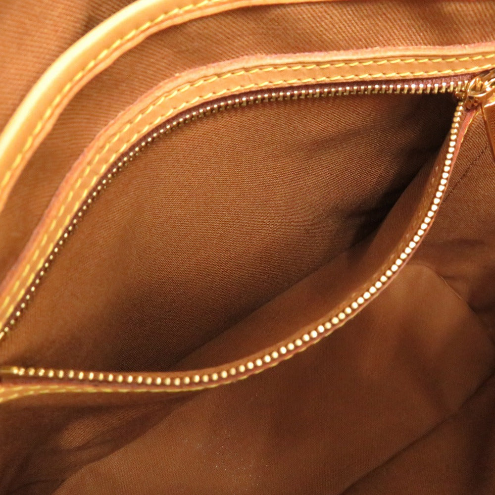 interior pocket  Louis Vuitton Brown Canvas Coated Monogram Vavin GM
