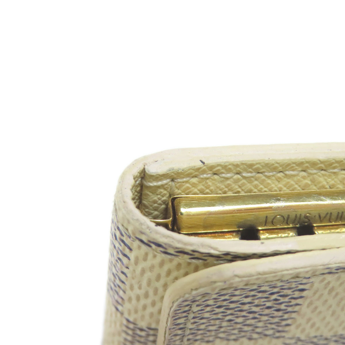 Louis Vuitton Damier Azur Multicles 4 Key Holder -Pre-Owned