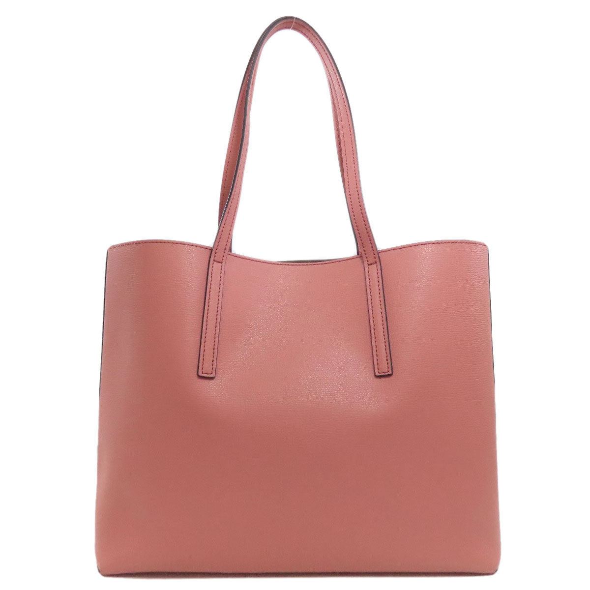 Pink tote bag on a white background
