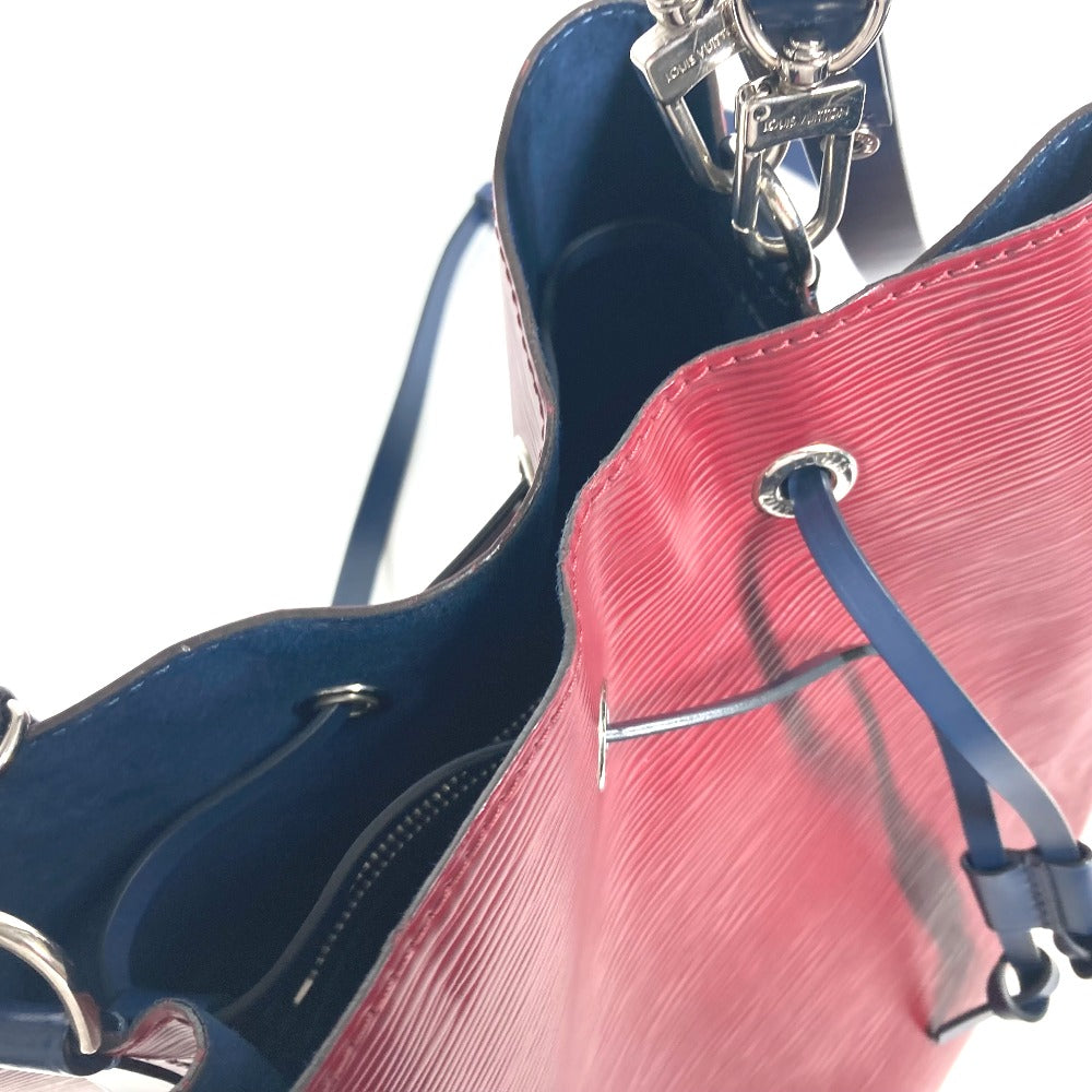 top edge  Louis Vuitton Epi Leather Neonoe Burgundy