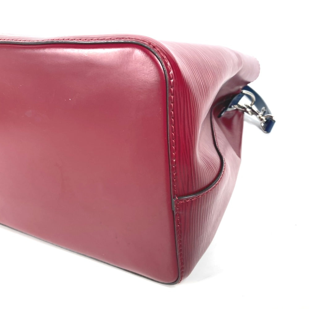 corner  Louis Vuitton Epi Leather Neonoe Burgundy