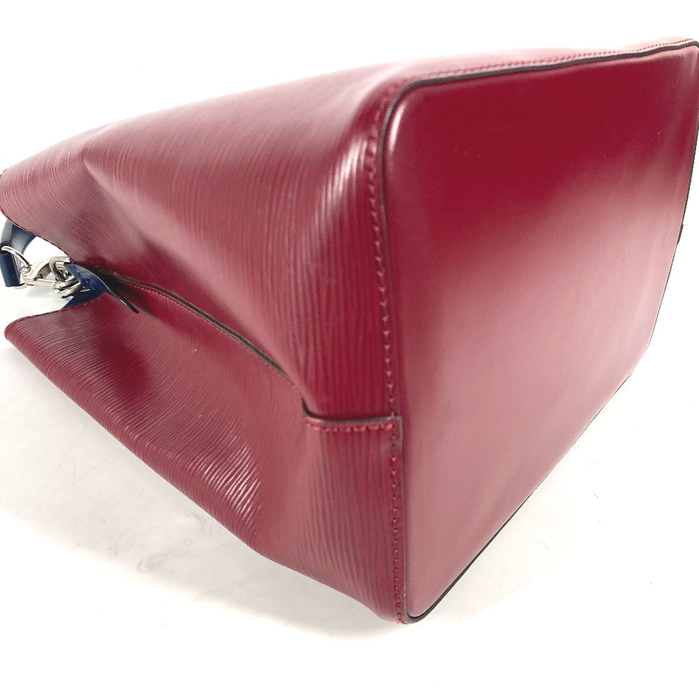 corner  Louis Vuitton Epi Leather Neonoe Burgundy