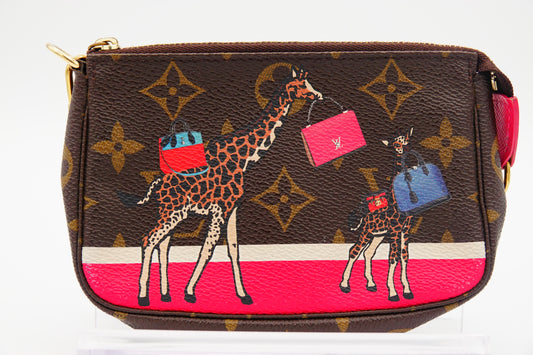Louis Vuitton Mini Pochette 2017 Christmas Monogram