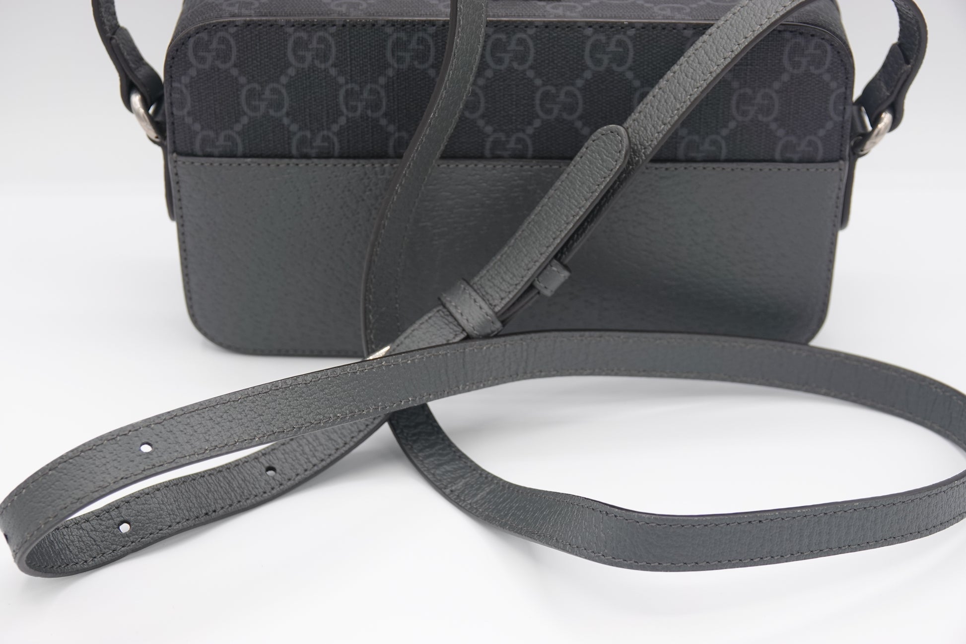 strap Gucci GG Supreme Monogram Mini New Basket Box Bag