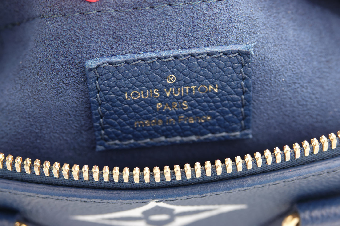 Louis Vuitton Empreinte Giant Monogram Speedy Bandouliere 20 Degrade Blue