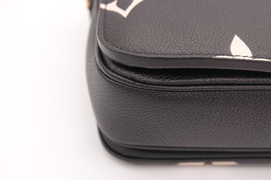 Louis Vuitton Pochette Métis Empreinte Giant Monogram – Black/Beige | Pre-Owned