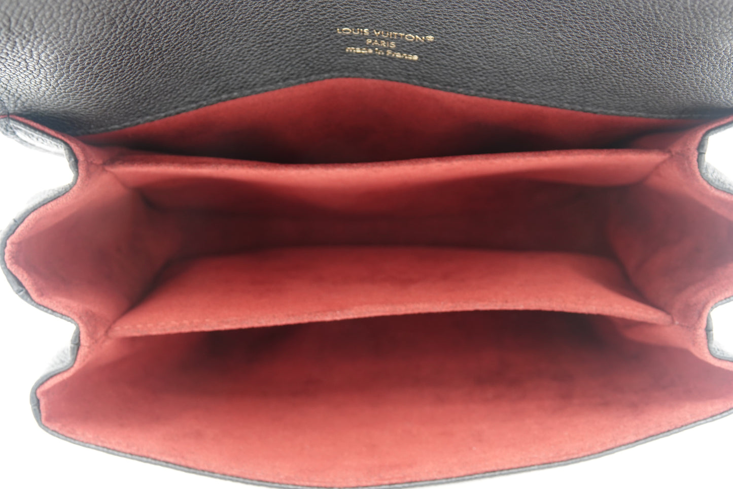 Louis Vuitton Empreinte Giant Monogram Pochette Metis Black Beige