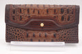 Brahmin Croc-Embossed Leather Wallet Set – 2 Piece | Pre-Owned