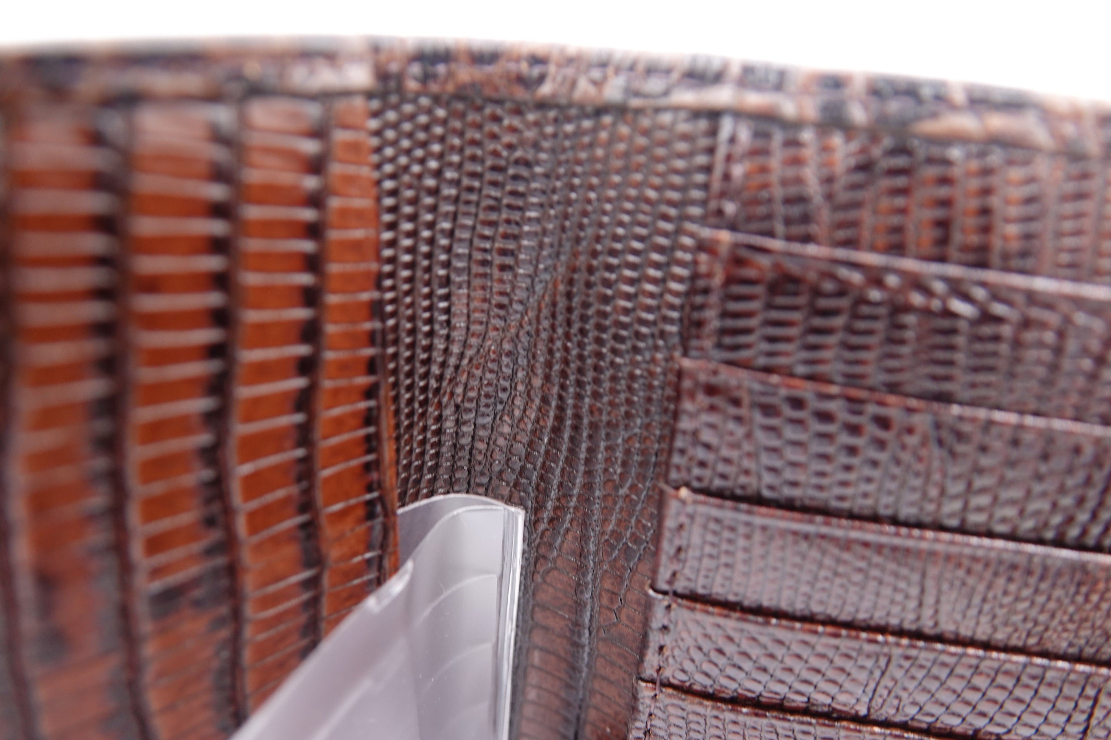 Brahmin Croc-Embossed Leather Wallet Set – 2 Piece | Pre-Owned