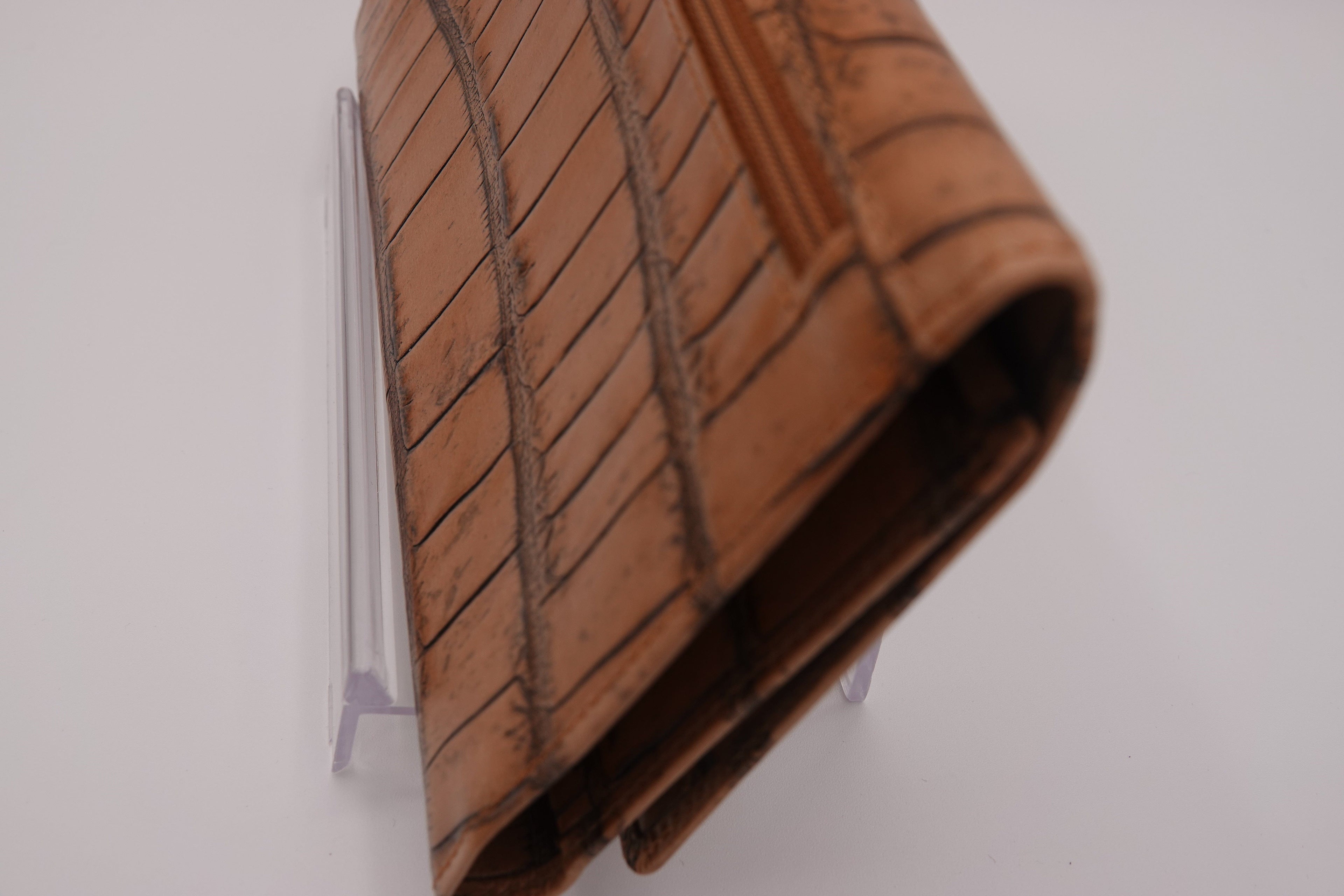 Brahmin Croc-Embossed Leather Wallet Set – 2 Piece | Pre-Owned