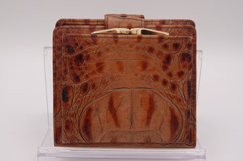 Brahman Leather Wallet Set- 2 Pieces, Optional Colors Available