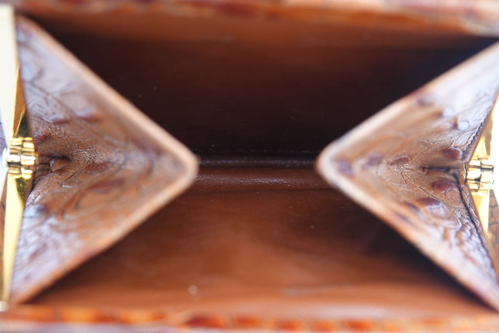 Brahmin Croc-Embossed Leather Wallet Set – 2 Piece | Pre-Owned