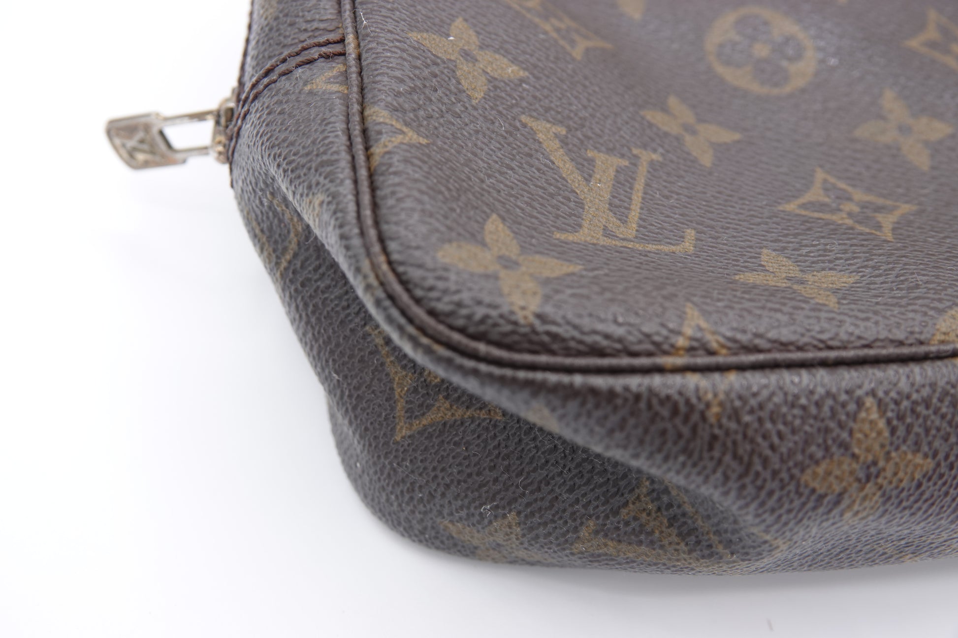 Louis Vuitton monogram bag on a white background