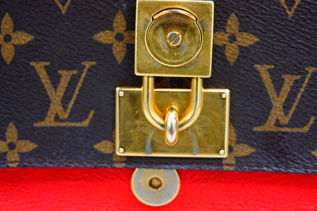 Louis Vuitton Marignan Satchel – Monogram Canvas with Red Accents | Pre-Owned