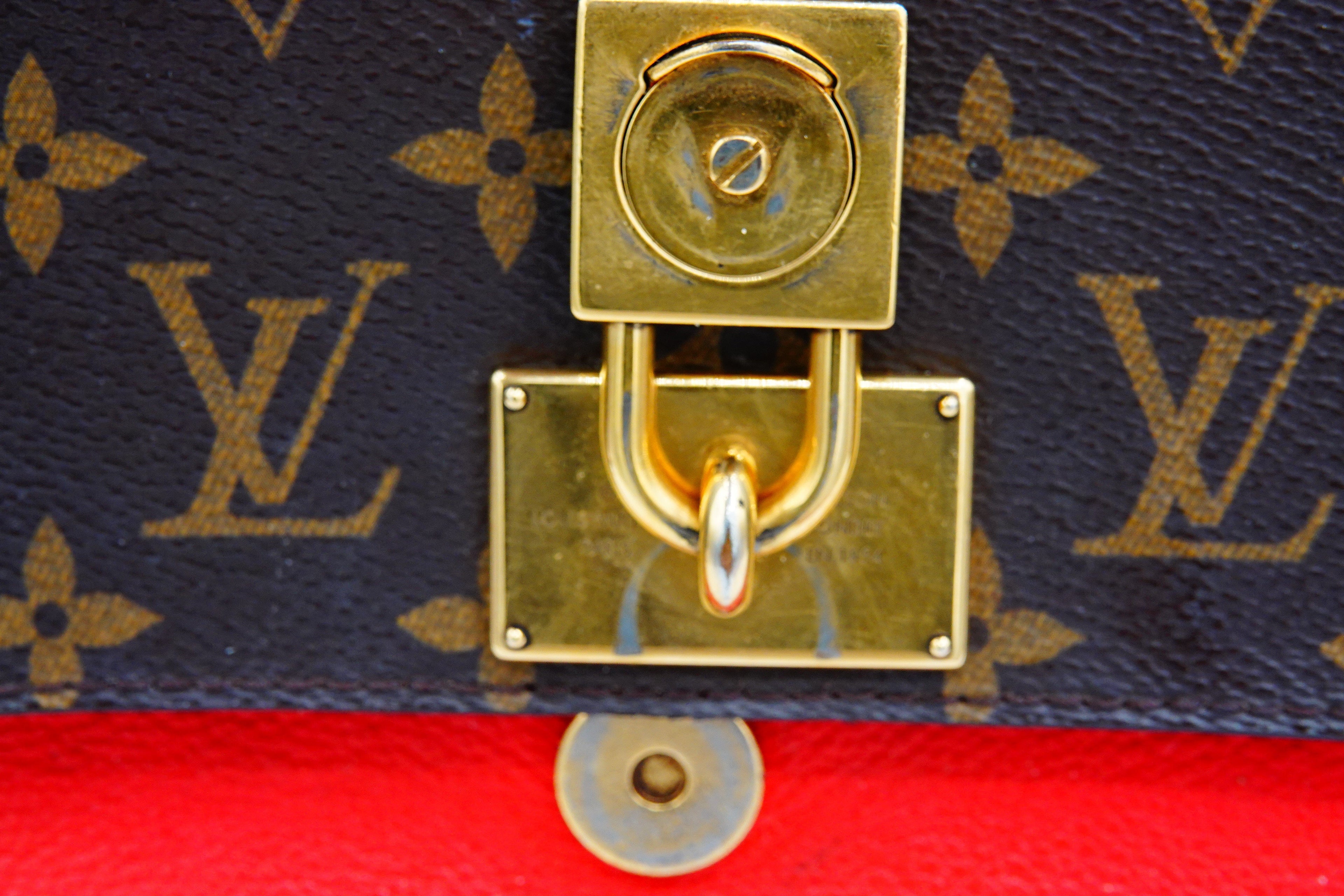Louis Vuitton Marignan Satchel – Monogram Canvas with Red Accents | Pre-Owned
