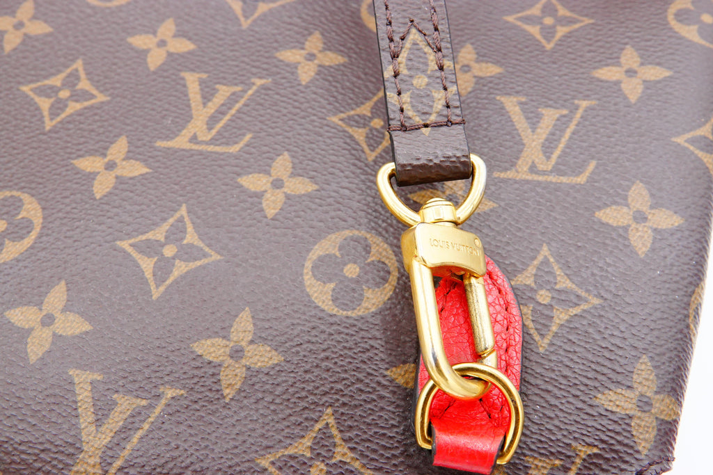 Louis Vuitton Marignan Satchel – Monogram Canvas with Red Accents | Pre-Owned
