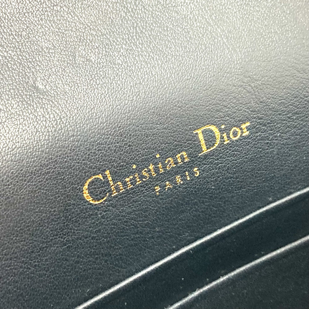 stamp Christian Dior Oblique Saddle Belt Bag Blue