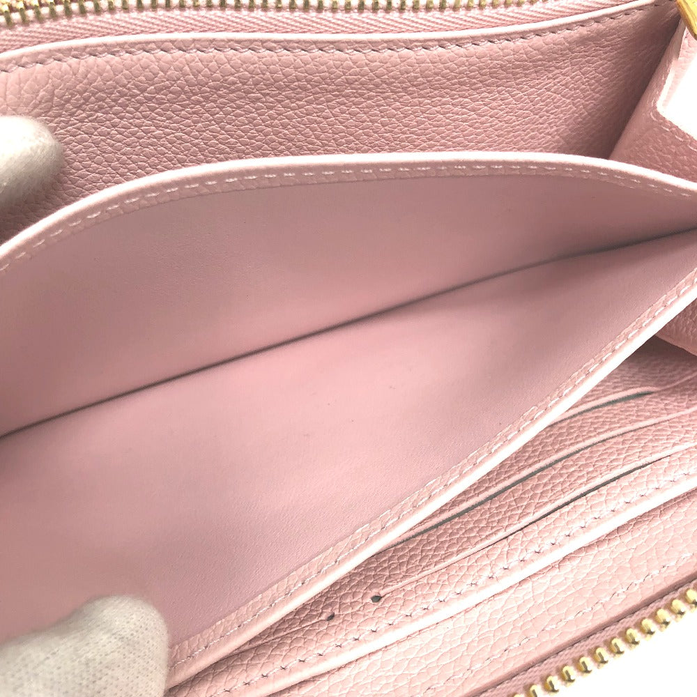 interior pocket Louis Vuitton Empreinte Monogram Summer Stardust Zippy Wallet Pink