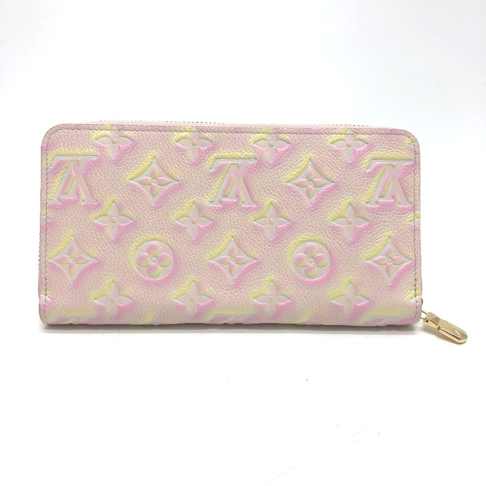 back Louis Vuitton Empreinte Monogram Summer Stardust Zippy Wallet Pink