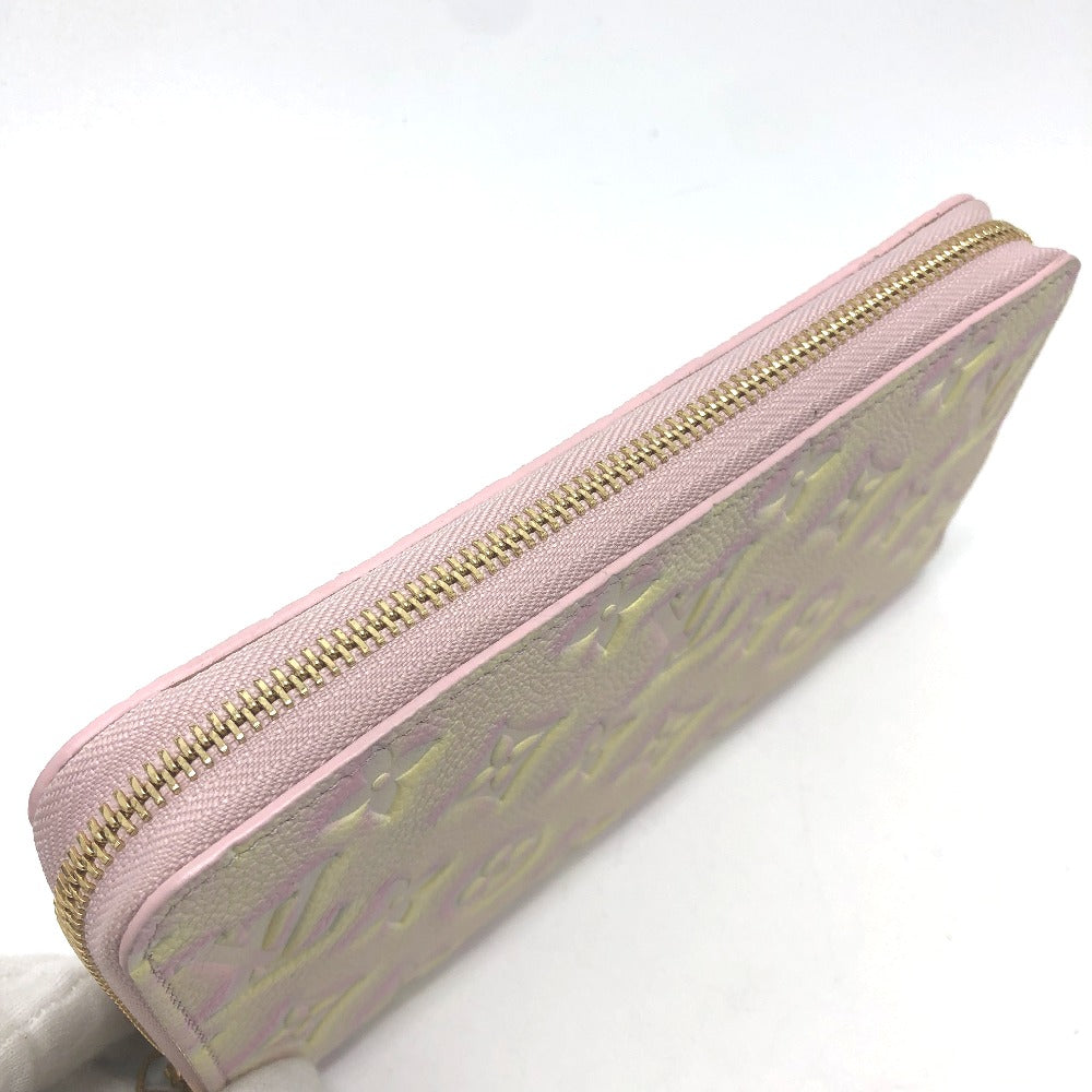 top zipper Louis Vuitton Empreinte Monogram Summer Stardust Zippy Wallet Pink