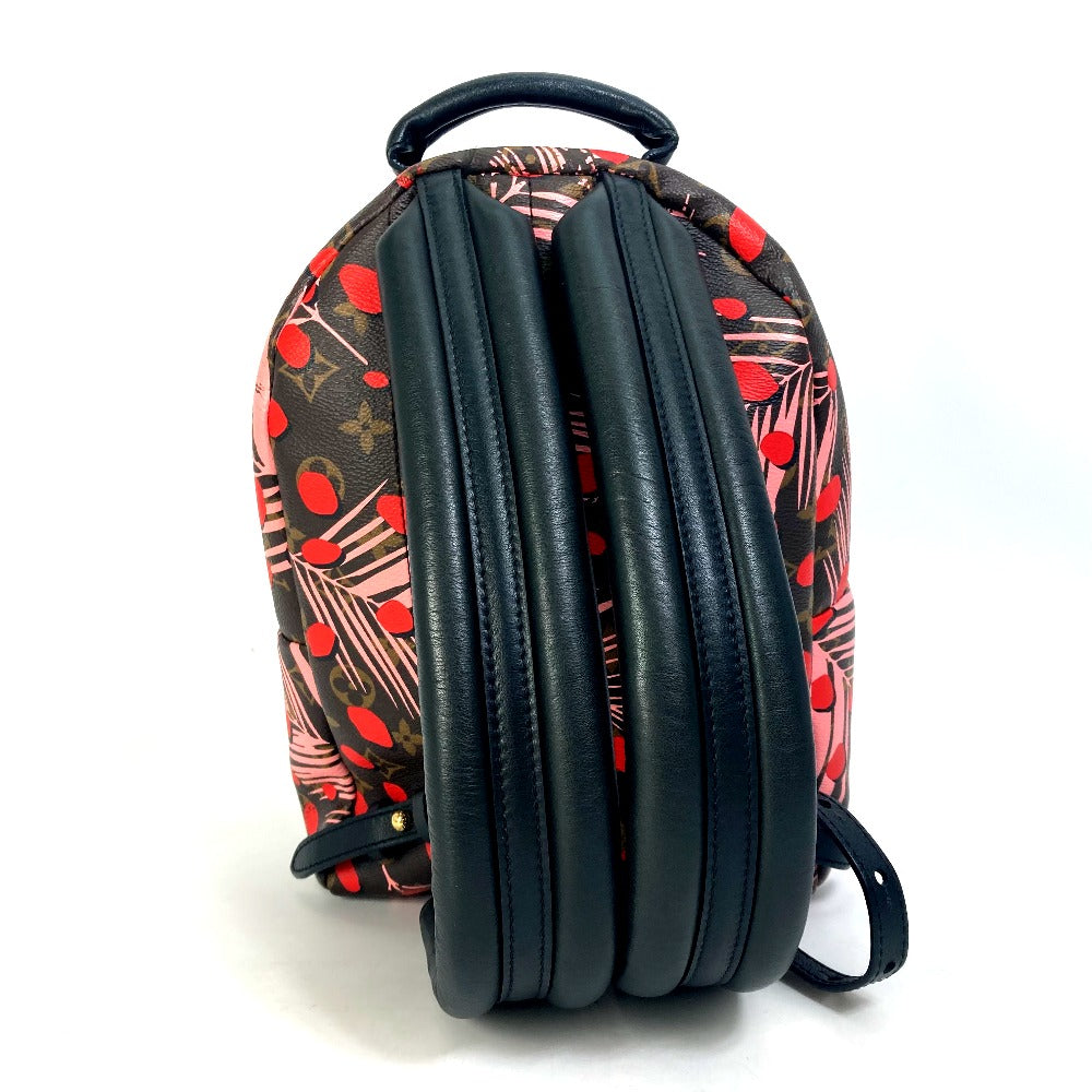 Backpack with a colorful pattern on a white background