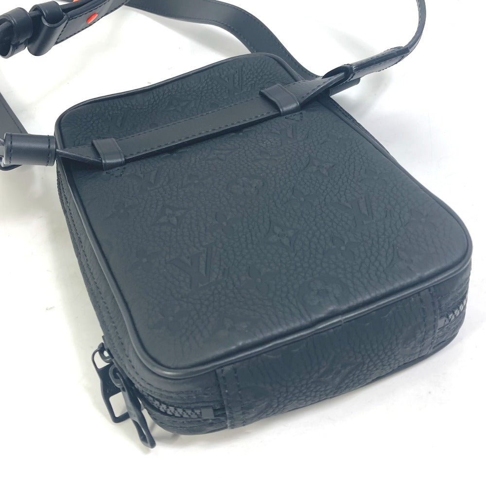bottom Louis Vuitton Empreinte Monogram Men's Crossbody Black