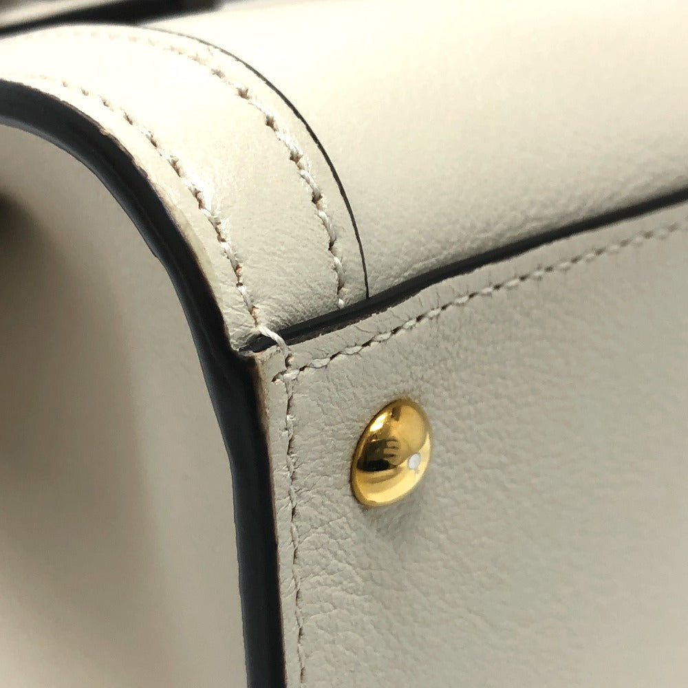 corner Gucci Mini Diana Calfskin Tote Mystic White Gold Hardware