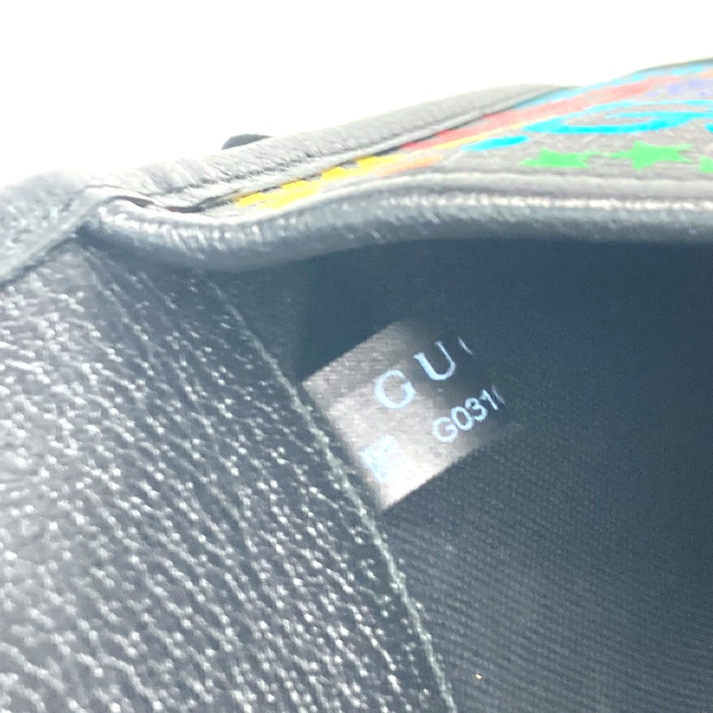 code Gucci Supreme Monogram Psychedelic Slim Belt Bag multicolor and black