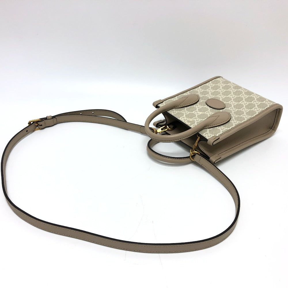 straps Gucci Supreme Monogram Mini Retro Tote Crossbody