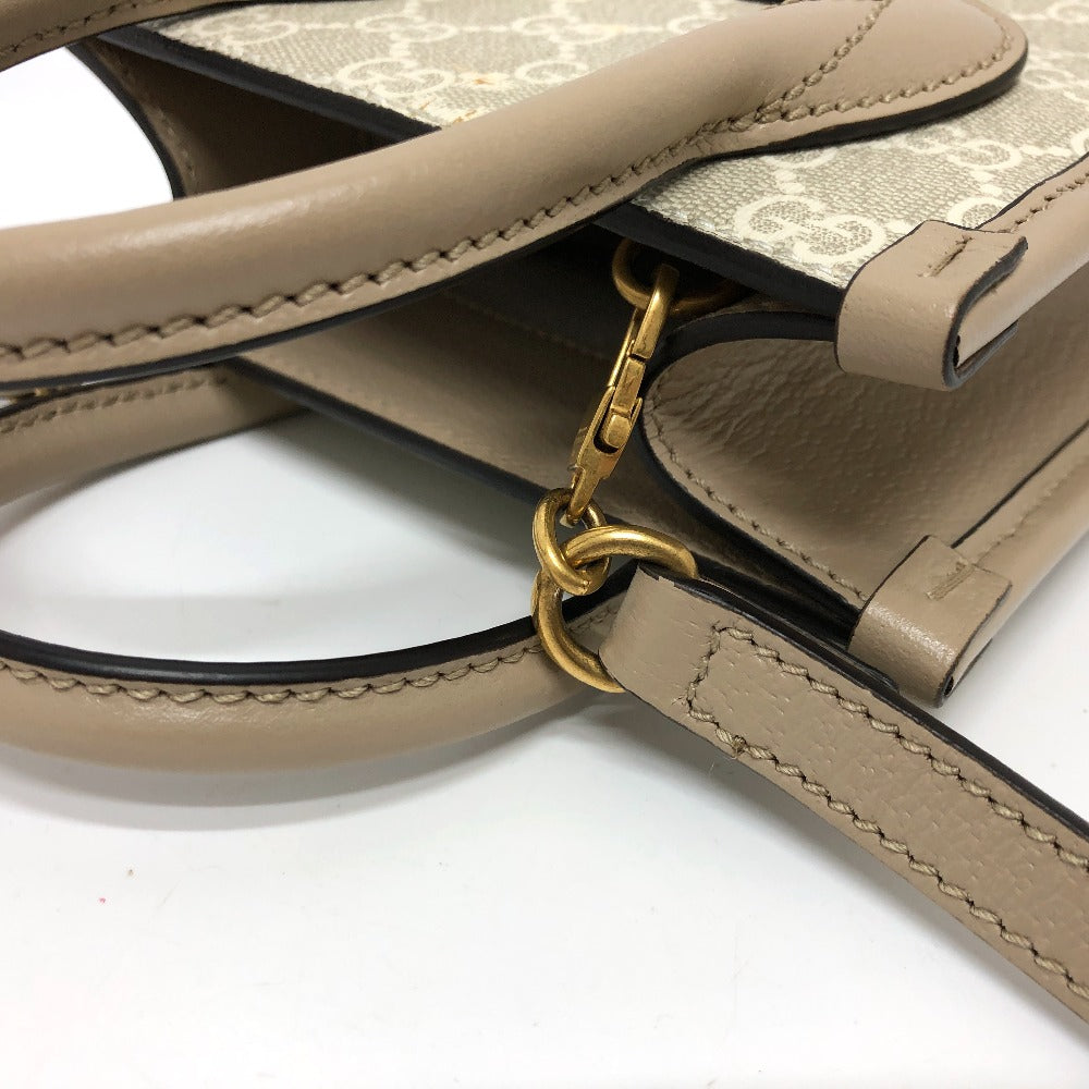 handles Gucci Supreme Monogram Mini Retro Tote Crossbody