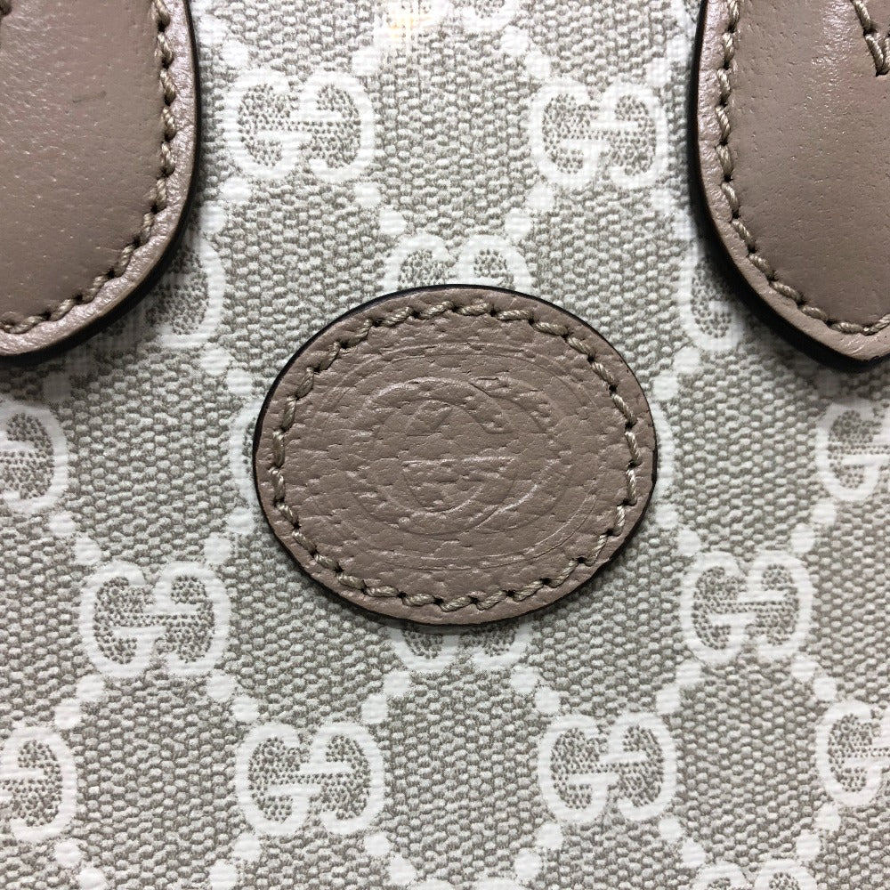 logo Gucci Supreme Monogram Mini Retro Tote Crossbody
