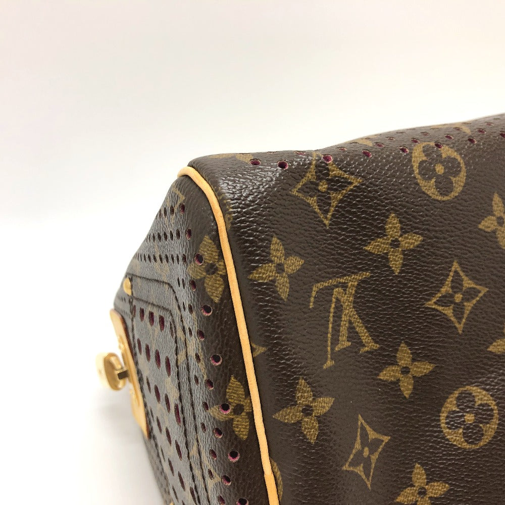 Louis Vuitton Monogram Perforated Speedy 30 Fuschia