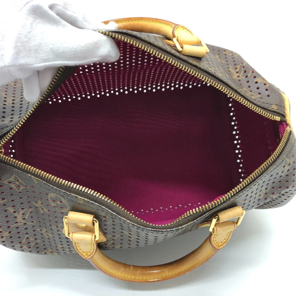 Louis Vuitton Monogram Perforated Speedy 30 Fuschia