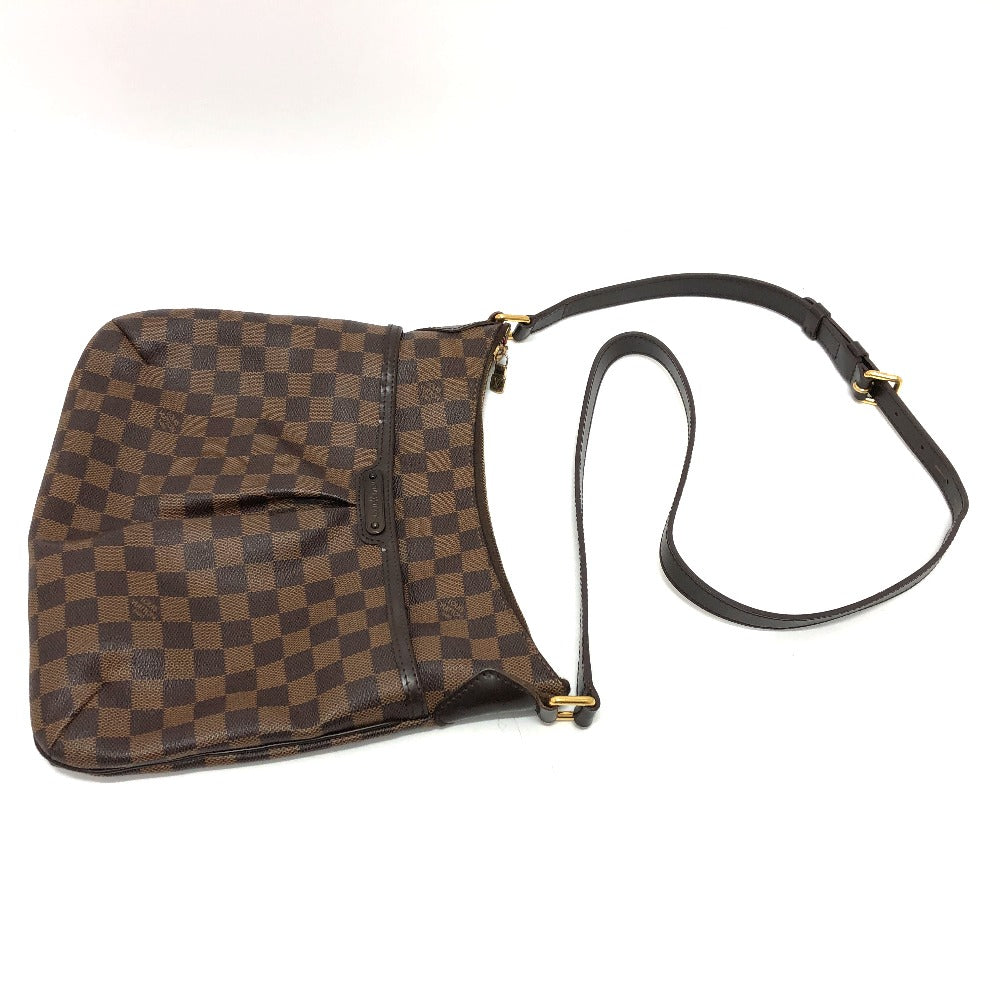 full front Louis Vuitton Damier Ebene Bloomsbury PM 